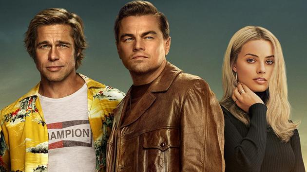 Once Upon a Time in Hollywood movie review: Brad Pitt, Leonardo DiCaprio and Margot Robbie in a poster for Quentin Tarantino’s new film.