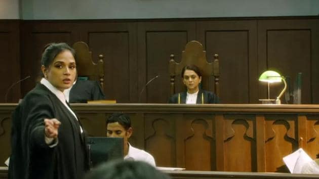 Richa Chadha plays a lawyer in Section 375.