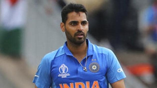 File image of India cricketer Bhuvneshwar Kumar(AP)