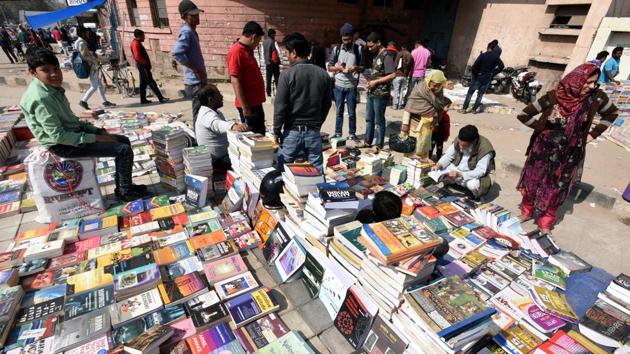 The heritage market status is of prime significance to the booksellers association.(Sonu Mehta/HT PHOTO) The heritage market status is of prime significance to the booksellers association.(Sonu Mehta/HT PHOTO)