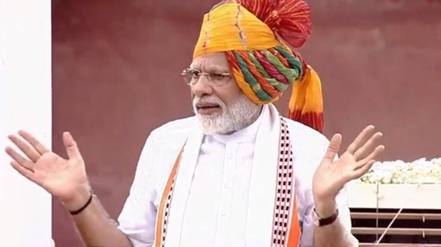The prime minister underscored that his government neither nurses problems nor keeps them pending. Previous governments made efforts in the past 70 years to deal with Kashmir, but it did not bear results, he said, adding(ANI/ Twitter)