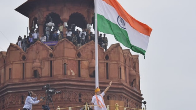 As Prime Minister Narendra Modi addresses the nation from the ramparts of the Red Fort today, India has a lot to be proud of. It has remained united and defied all doomsday projections of fragmentation.(Vipin Kumar / HT Photo)