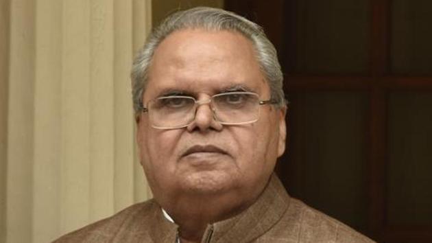Jammu and Kashmir governor Satya Pal Malik (Sanjeev Verma/HT PHOTO) Jammu and Kashmir governor Satya Pal Malik (Sanjeev Verma/HT PHOTO)