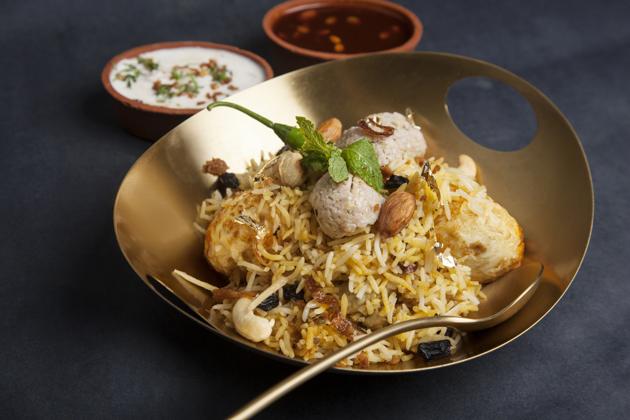 Idanu Pulao at a Parsi special pop-up at Spice Kitchen, JW Marriott(HTPHOTO)