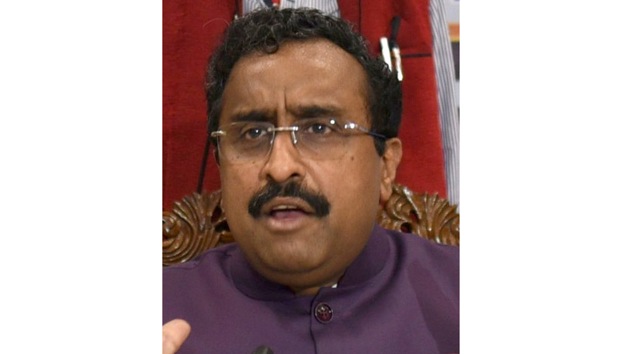 BJP national general secretary Ram Madhav