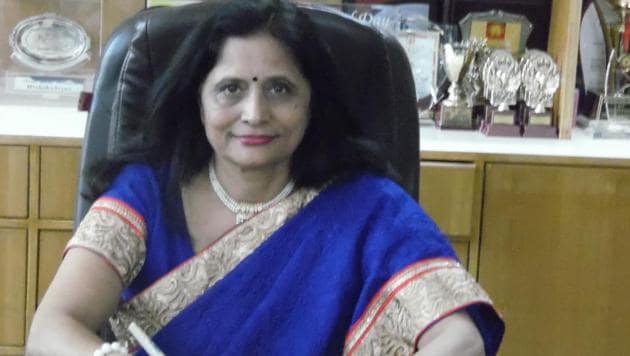 Alka Kshatriya, principal, RD Rajpal School, Sector-9, Dwarka(HT)