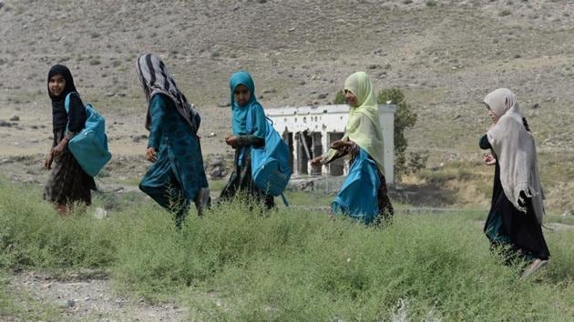 The UN Assistance Mission in Afghanistan said war explosives account for 84 percent of all child casualties in Afghanistan. “Physical injuries can pale in comparison to the emotional scars many children may carry with them for years,” Save the Children’s Afghanistan director Onno van Manen said after the Ghazni attack. (WAKIL KOHSAR / AFP) The UN Assistance Mission in Afghanistan said war explosives account for 84 percent of all child casualties in Afghanistan. “Physical injuries can pale in comparison to the emotional scars many children may carry with them for years,” Save the Children’s Afghanistan director Onno van Manen said after the Ghazni attack. (WAKIL KOHSAR / AFP)