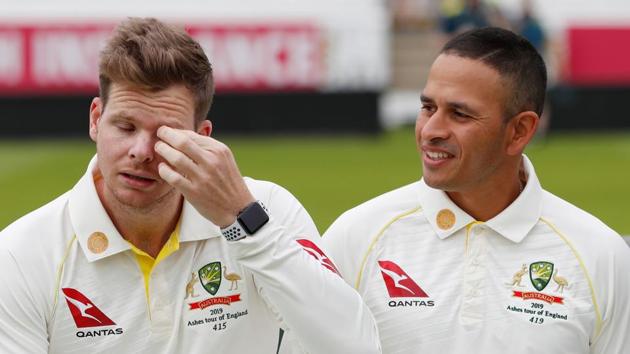 File image of Steve Smith and Usman Khawaja.(Action Images via Reuters)