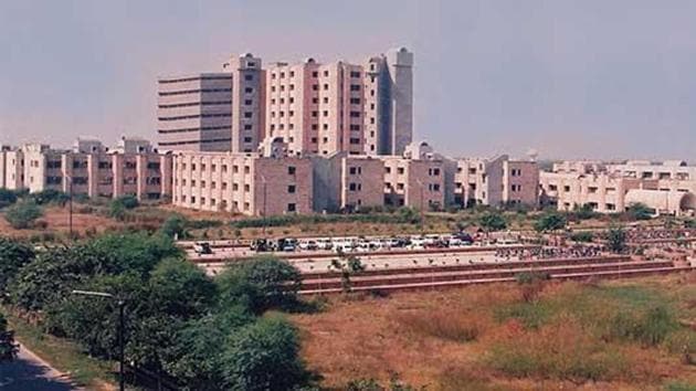 Smoke alarms are placed all over Sanjay Gandhi Post Graduate Institute of Medical Sciences building that is fully air-conditioned. (sgpgi.ac.in) Smoke alarms are placed all over Sanjay Gandhi Post Graduate Institute of Medical Sciences building that is fully air-conditioned. (sgpgi.ac.in)