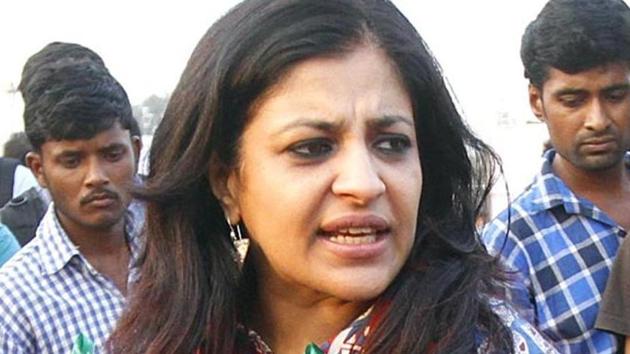 Local police intervened and escorted Shazia Ilmi and her associates from the location.(HT File Photo)