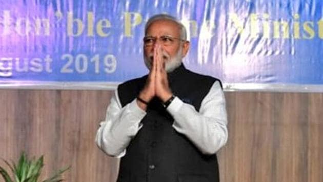 Prime Minister Narendra Modi on Sunday pitched for extensive cooperation between India and Bhutan (MEA/Twitter) Prime Minister Narendra Modi on Sunday pitched for extensive cooperation between India and Bhutan (MEA/Twitter)