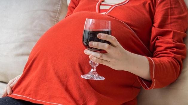 The study also found that infants exposed to alcohol in the womb - which passes from the mother’s blood through the umbilical cord - had increased levels of cortisol, a potentially harmful stress hormone that can suppress the immune system and lead to ongoing health issues.(Shutterstock)