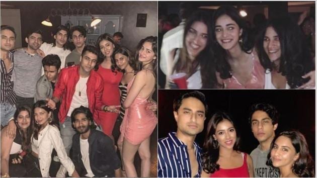 Ananya Panday parties with Aryan Khan and a house full of friends. See pics  | Bollywood - Hindustan Times
