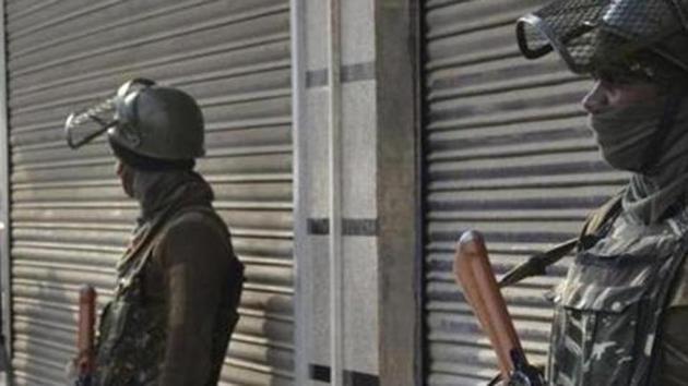 The government reimposed restrictions on Sunday in some parts of Srinagar after overnight clashes .(ANI photo)