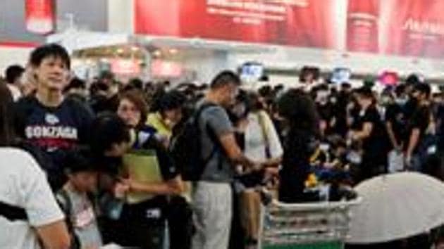 The warning from financial secretary Paul Chan came after Hong Kong slashed its 2019 growth forecast to as little as zero, down from a previous range of 2% to 3%.(Reuters Photo) The warning from financial secretary Paul Chan came after Hong Kong slashed its 2019 growth forecast to as little as zero, down from a previous range of 2% to 3%.(Reuters Photo)