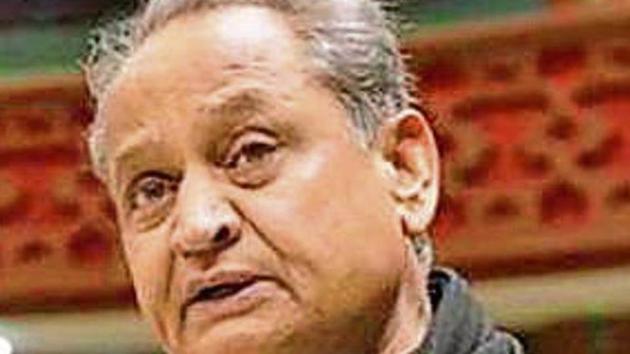 Gehlot announced the formation of a Heinous Crime Monitoring Unit to investigate sensational crimes in a speedy way. (HT PHOTO) Gehlot announced the formation of a Heinous Crime Monitoring Unit to investigate sensational crimes in a speedy way. (HT PHOTO)