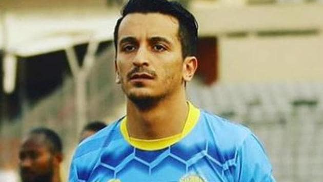 A file photo of Afghanistan midfielder Masih Saighani.(Twitter)