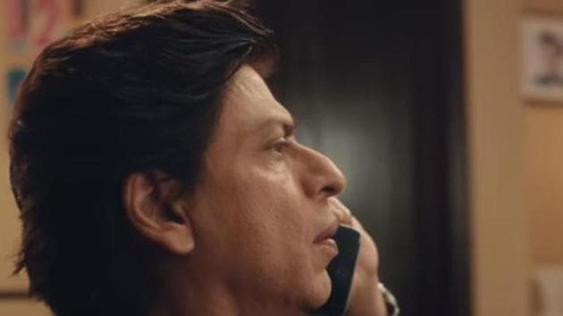 Shah Rukh Khan in a still from the new Netflix promo video.