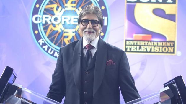 Amitabh Bachchan during a press conference at the launch of Kaun Banega Crorepati Season 11.(IANS) Amitabh Bachchan during a press conference at the launch of Kaun Banega Crorepati Season 11.(IANS)