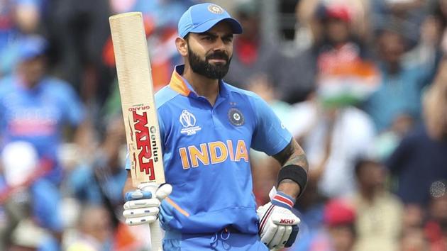 A file photo of Indian cricket team skipper Virat Kohli.(AP) A file photo of Indian cricket team skipper Virat Kohli.(AP)