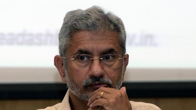 External affairs minister S Jaishankar on Monday began a four-day visit to Nepal and Bangladesh aimed at reviewing bilateral relations and charting the course for future cooperation, people familiar with developments said. (Mohd Zakir/HT PHOTO) External affairs minister S Jaishankar on Monday began a four-day visit to Nepal and Bangladesh aimed at reviewing bilateral relations and charting the course for future cooperation, people familiar with developments said. (Mohd Zakir/HT PHOTO)
