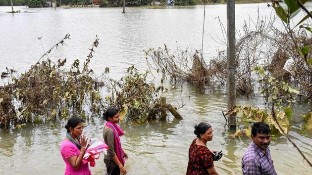 Rescuers recovered six more bodies from the scene of a landslide that buried hilly Kavalapara village in Kerala’s Malappuram district on August 9.(PTI Photo)