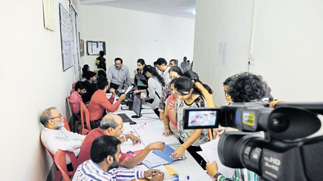 The Rajasthan high court has stayed a revised mop-up round proposed by the NEET board to remove discrepancies in counselling for MBBS and BDS seats in medical colleges. (Mujeeb Faruqui/HT file) The Rajasthan high court has stayed a revised mop-up round proposed by the NEET board to remove discrepancies in counselling for MBBS and BDS seats in medical colleges. (Mujeeb Faruqui/HT file)