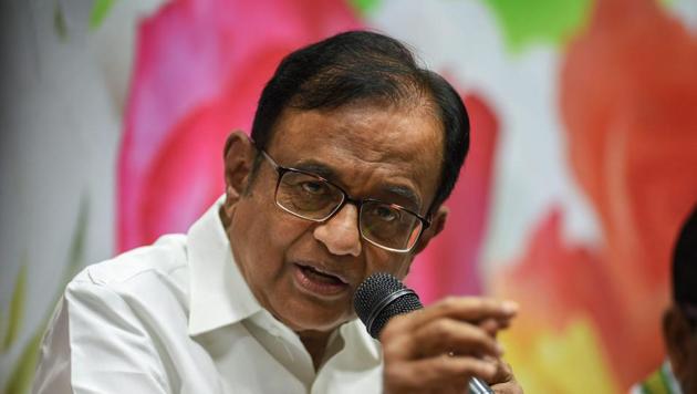 P Chidambaram has been summoned by the ED in connection with money-laundering probe in an alleged aviation scam.(PTI File Photo)