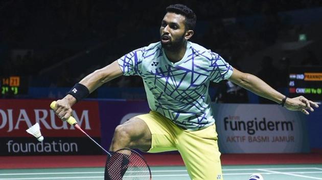 HS Prannoy defeated Lin Dan in the World Championships.(Twitter)