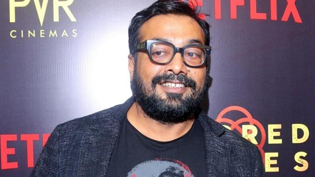 Anurag Kashyap at a screening for his Netflix series, Sacred Games.