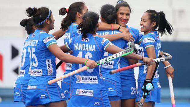 The Indian women’s hockey team played out a goalless draw against China. (Twitter) The Indian women’s hockey team played out a goalless draw against China. (Twitter)