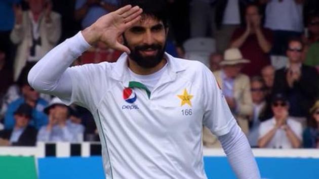 A file photo of Misbah-ul-Haq.(Twitter)