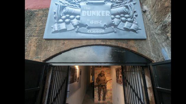 In 2016, a retired staff member of the Raj Bhavan informed the governor of the existence of a ‘tunnel’ beneath the governor’s residence and office at Jal Bhushan, the temporary wall that closed the entrance to the bunker on eastern side was broken. The governor decided to restore the structure and convert it to a museum and team of experts including historians, conservation experts and architects were appointed. (Kunal Patil / HT Photo)