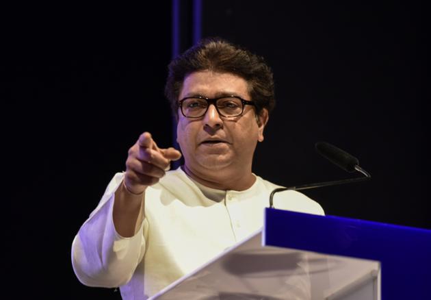 MNS Chief Raj Thackeray has been asked to appear for questioning in connection with the ED’s investigation into the money laundering case involving the IL&FS group.(HT Photo)