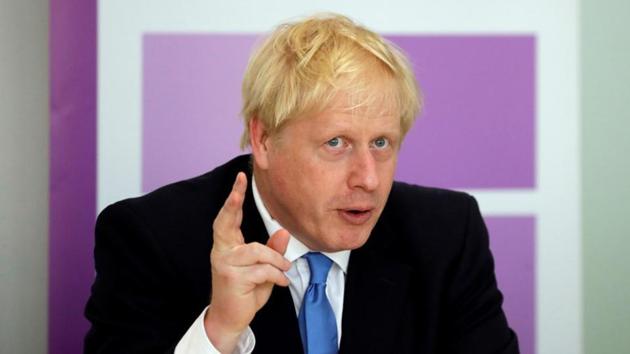 Prime Minister Boris Johnson has fired the opening salvo in his bid to renegotiate Britain’s divorce from the European Union. (Reuters Photo) Prime Minister Boris Johnson has fired the opening salvo in his bid to renegotiate Britain’s divorce from the European Union. (Reuters Photo)