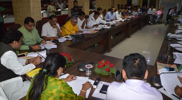 The executive committee of GDA also referred a proposal to introduce water charges in municipal corporation areas. (HT Photo) The executive committee of GDA also referred a proposal to introduce water charges in municipal corporation areas. (HT Photo)