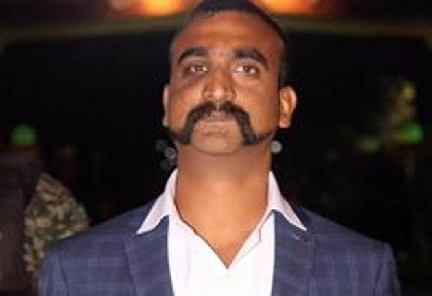 Commander Abhinandan Varthaman was captured when his IAF jet crashed in Pakistani territory in February this year.(PTI Photo)