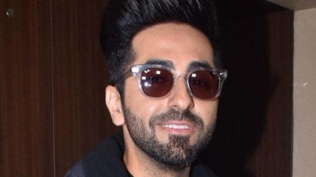 Actor Ayushmann Khurrana at the trailer launch of his upcoming film Dream Girl.(IANS)