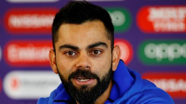 File image of India skipper during a press conference.(Action Images via Reuters)