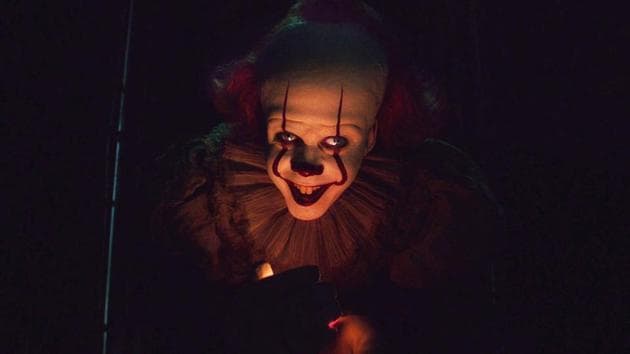 Bill Skarsgard plays Pennywise the Clown once again in It Chapter Two. Bill Skarsgard plays Pennywise the Clown once again in It Chapter Two.