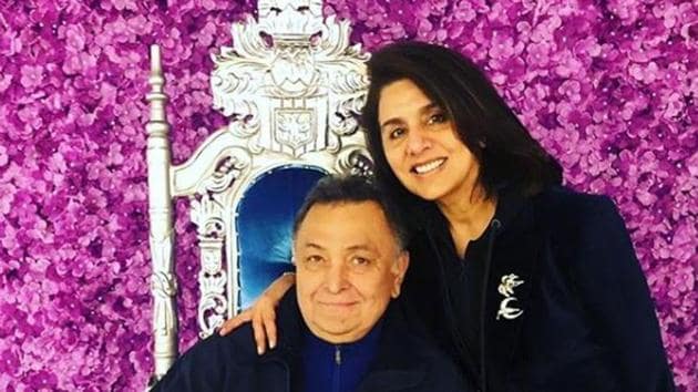 Rishi Kapoor and Neetu Kapoor have been stationed in New York for his cancer treatment since September last year.(Instagram)