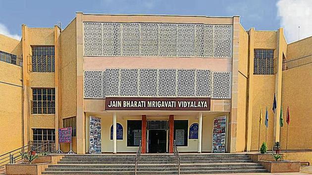 Jain Bharati Mrigavati Vidyalaya, GTK Road, has traversed 26 glorious years since it was set up in 1993. (HT) Jain Bharati Mrigavati Vidyalaya, GTK Road, has traversed 26 glorious years since it was set up in 1993. (HT)