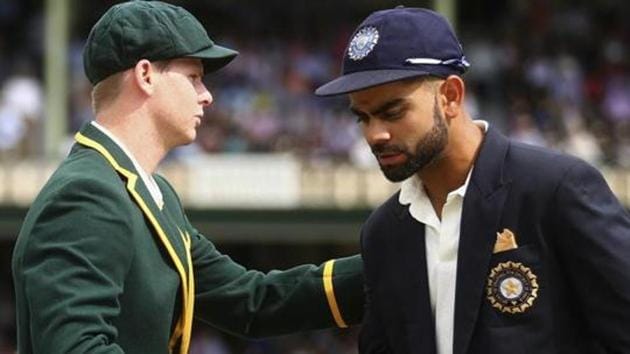 A file photo of Steve Smith (L) and Virat Kohli.(Cricket Australia/Getty Images)