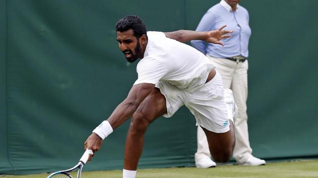 India's Prajnesh Gunneswaran went down to Benoit Paire(AP)