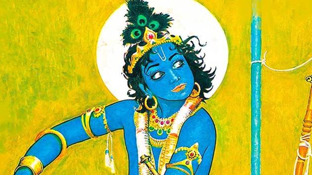 Krishna is the god of love, tenderness and compassion. Hindu mythology portrays him as a prankster, a gentle lover, a universal supreme being and child-like God.(Instagram /vrindavan.krishna)