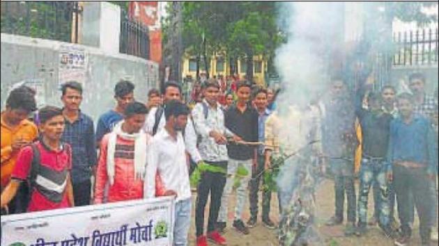 This time the BPVM — which emerged from a social movement among the tribal community in 2016 — is fielding candidates for students’ union elections.(HT photo) This time the BPVM — which emerged from a social movement among the tribal community in 2016 — is fielding candidates for students’ union elections.(HT photo)
