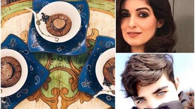 Twinkle Khanna shared pictures of a meal cooked by her son, Aarav.(Instagram)