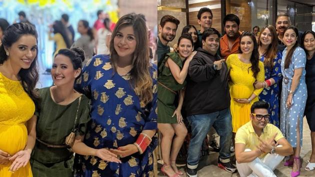 Kapil Sharma and wife Ginni Chatrath recently attended a friend’s baby shower.