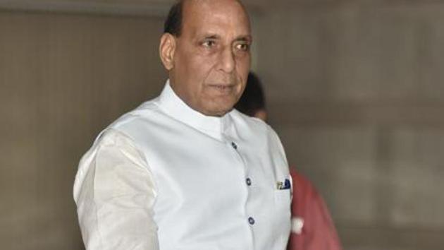 Defence Minister Rajnath Singh (Sonu Mehta/HT PHOTO) Defence Minister Rajnath Singh (Sonu Mehta/HT PHOTO)