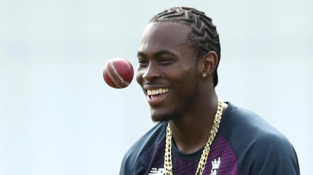 File image of England pacer Jofra Archer in action during a training session. (AP) File image of England pacer Jofra Archer in action during a training session. (AP)